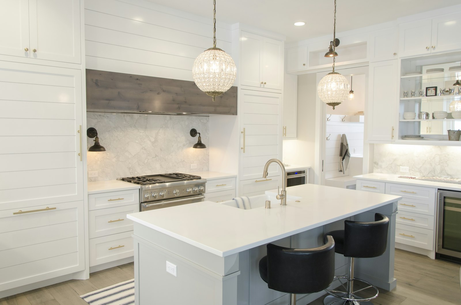 Beyaz Silestone Tezgah
