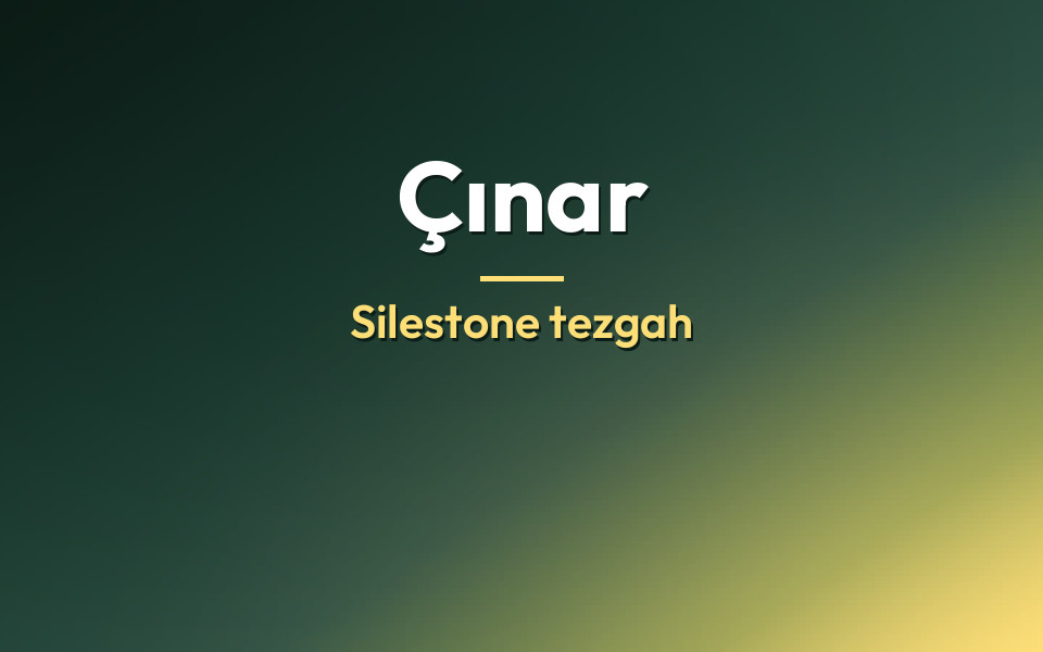 Çınar Silestone tezgah