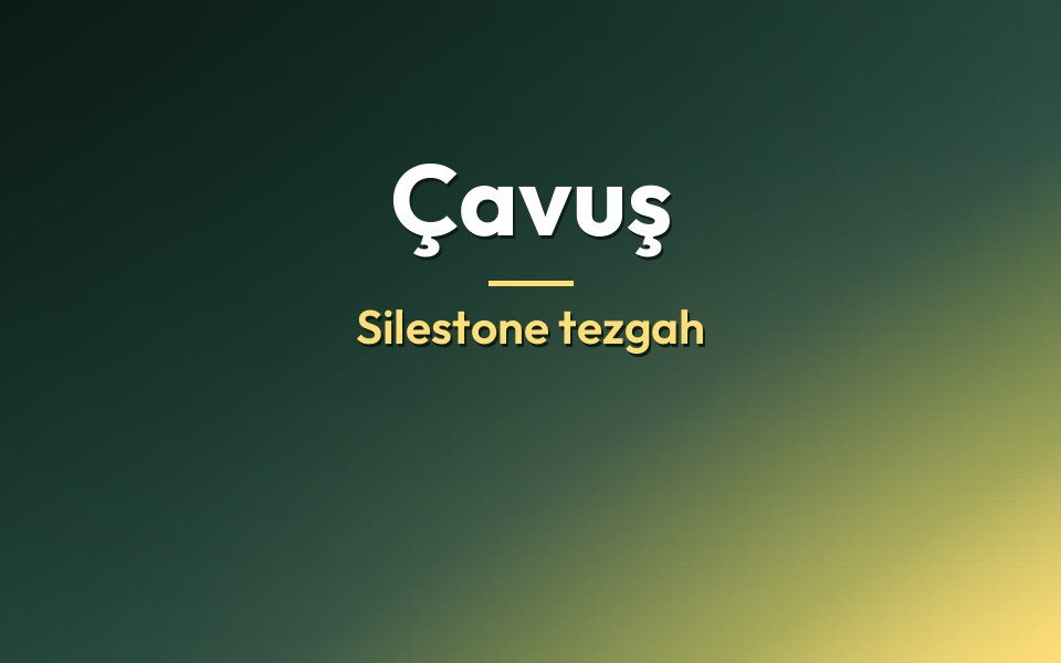 Çavuş Silestone tezgah