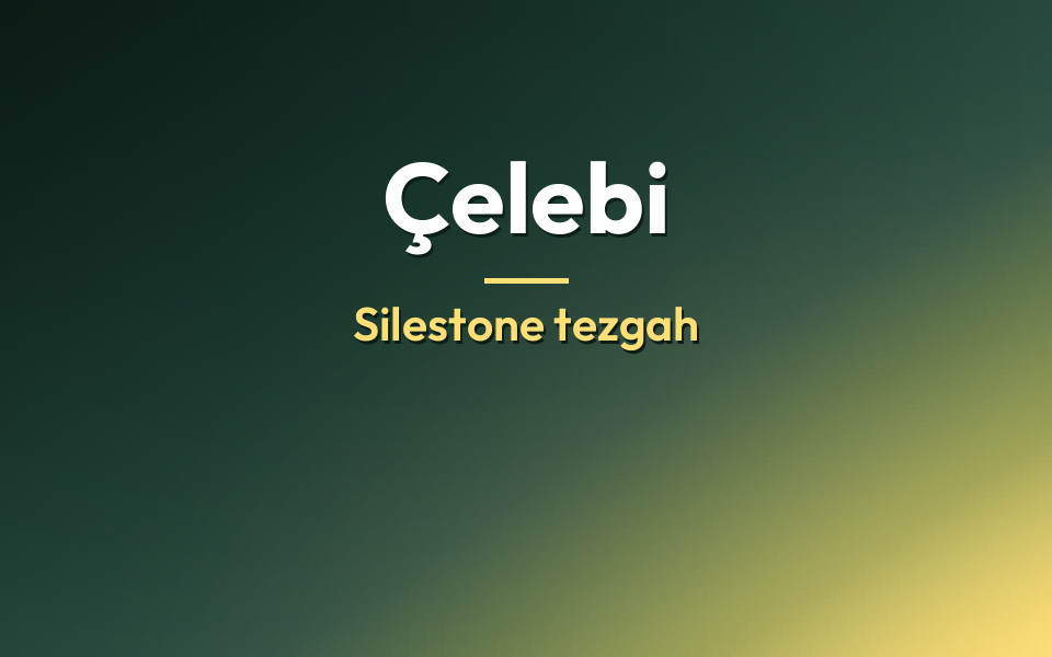 Çelebi Silestone tezgah