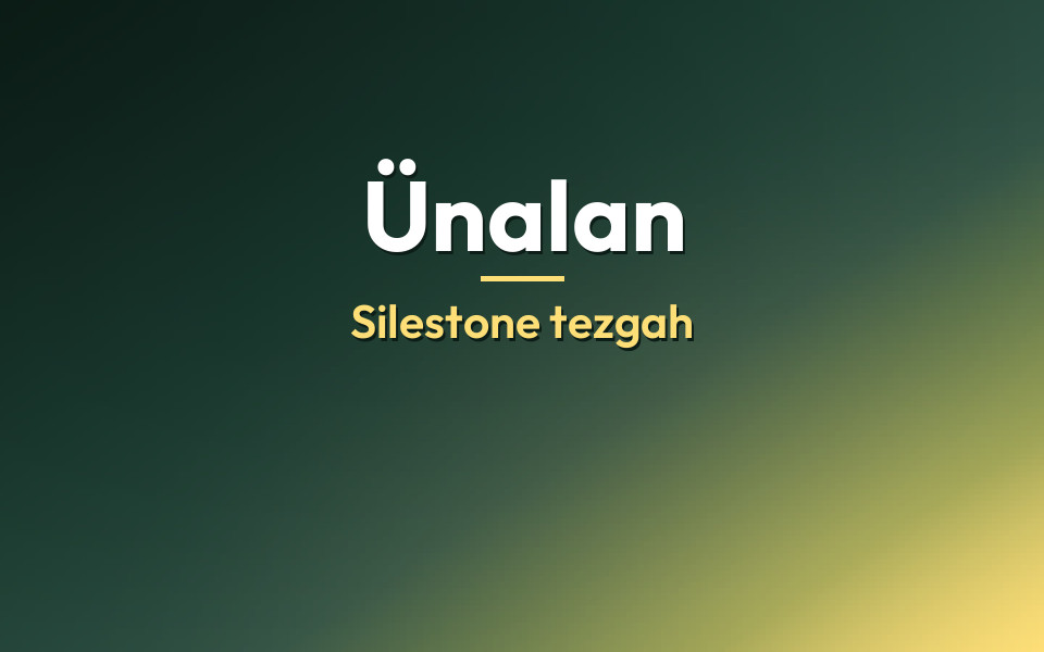 Ünalan Silestone tezgah