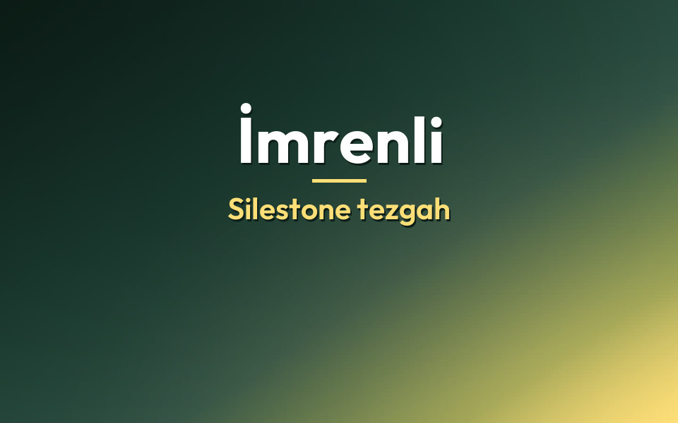 İmrenli Silestone tezgah