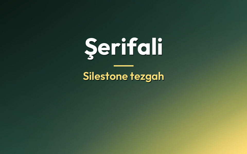 Şerifali Silestone tezgah