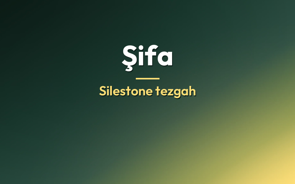 Şifa Silestone tezgah