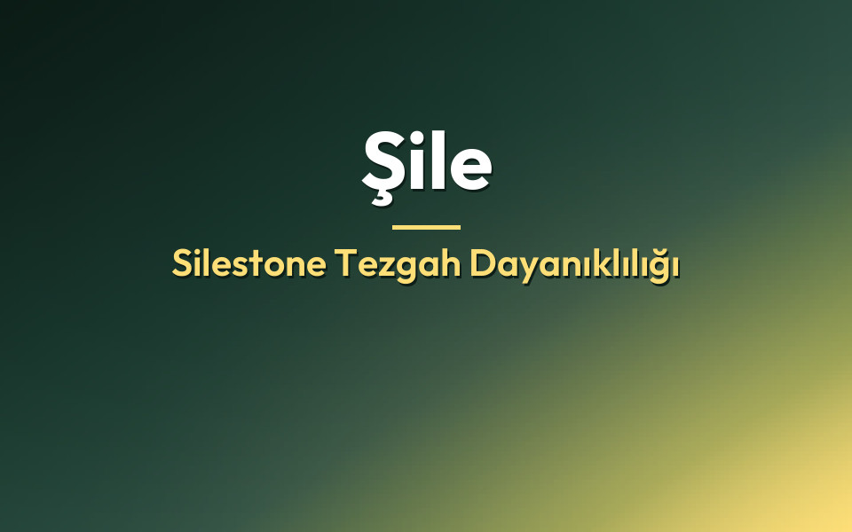 Şile Silestone Tezgah Dayanıklılığı