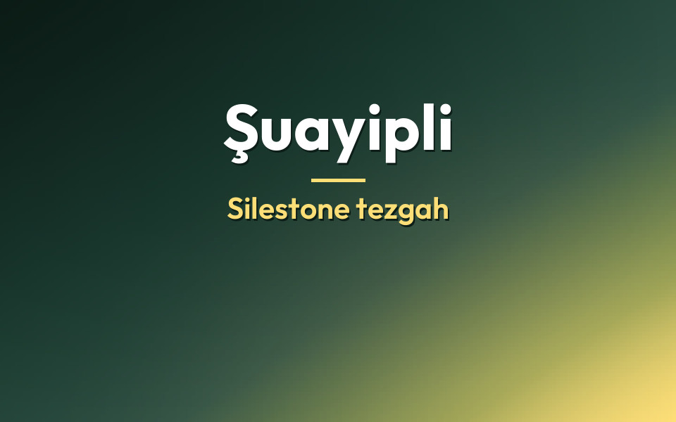 Şuayipli Silestone tezgah