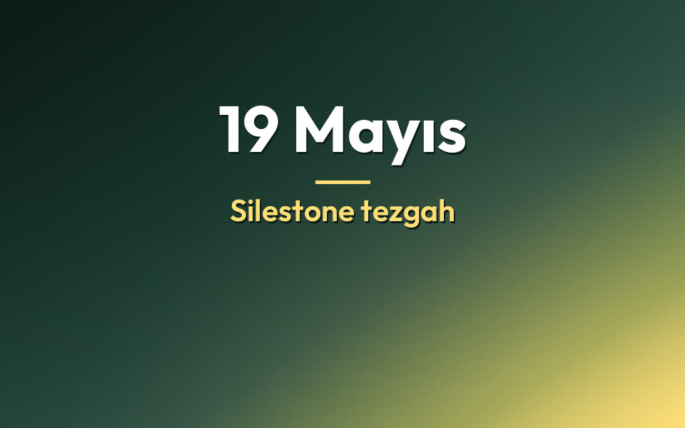 19 Mayıs Silestone tezgah
