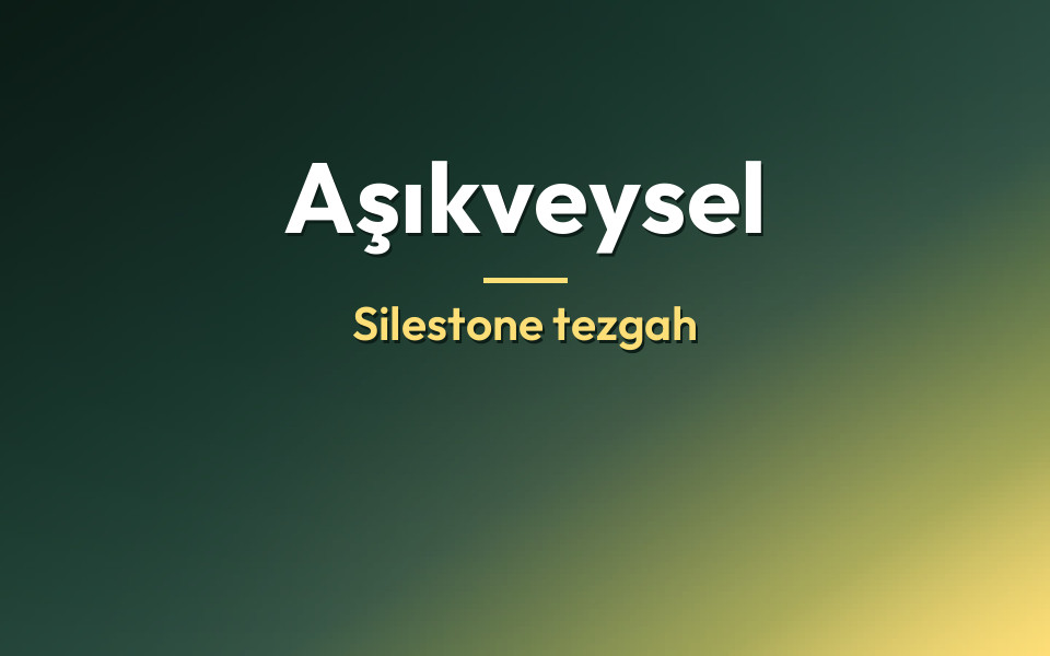 Aşıkveysel Silestone tezgah
