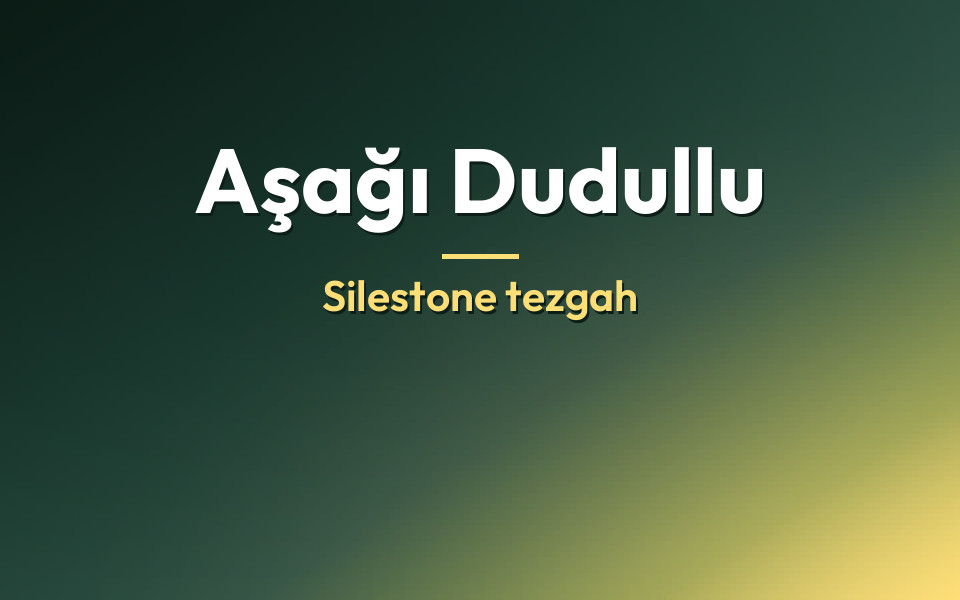 Aşağı Dudullu Silestone tezgah