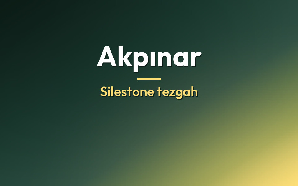 Akpınar Silestone tezgah