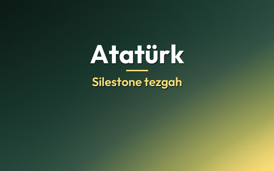 Atatürk Silestone tezgah