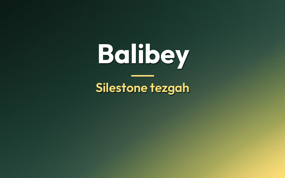 Balibey Silestone tezgah