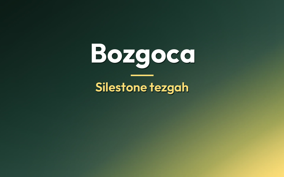 Bozgoca Silestone tezgah