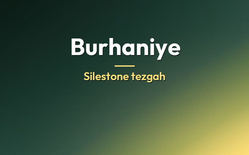 Burhaniye Silestone tezgah