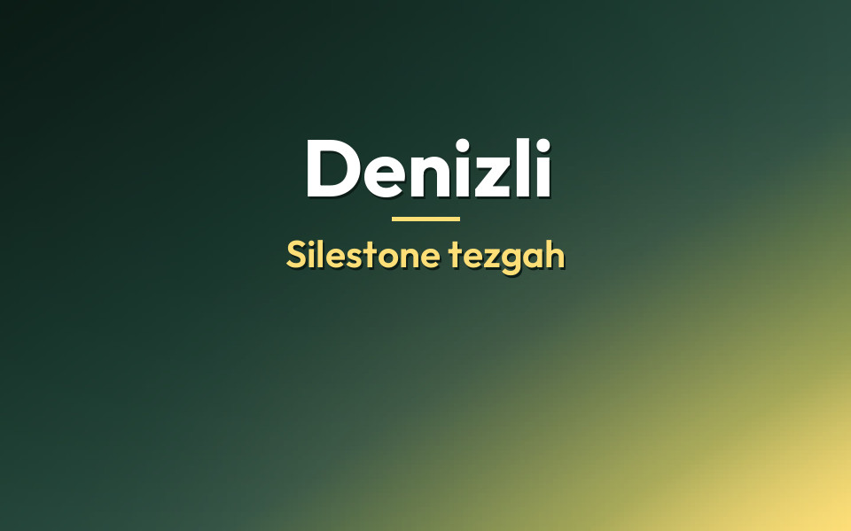 Denizli Silestone tezgah