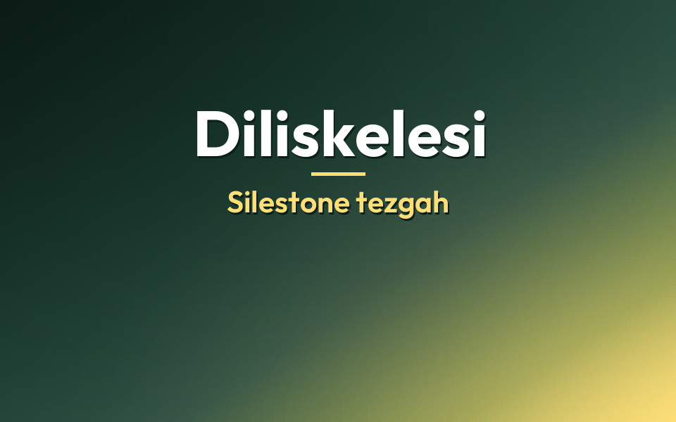 Diliskelesi Silestone tezgah