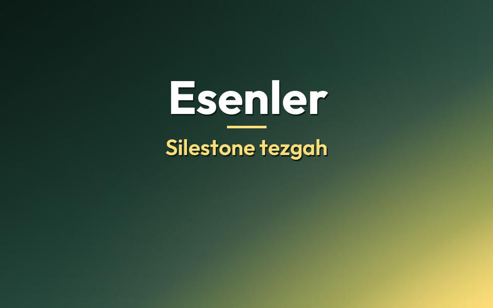 Esenler Silestone tezgah