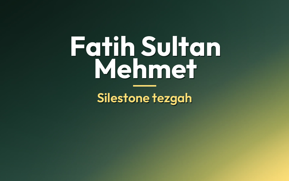 Fatih Sultan Mehmet Silestone tezgah