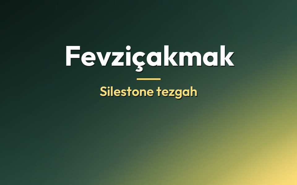 Fevziçakmak Silestone tezgah