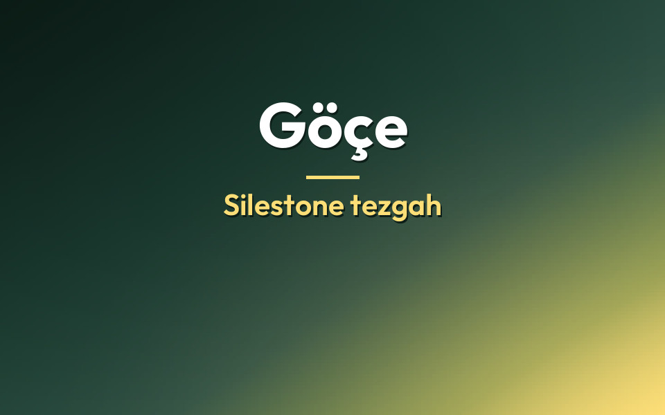 Göçe Silestone tezgah
