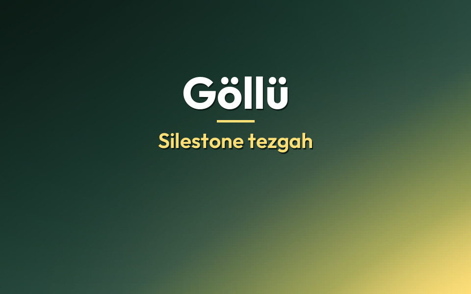 Göllü Silestone tezgah