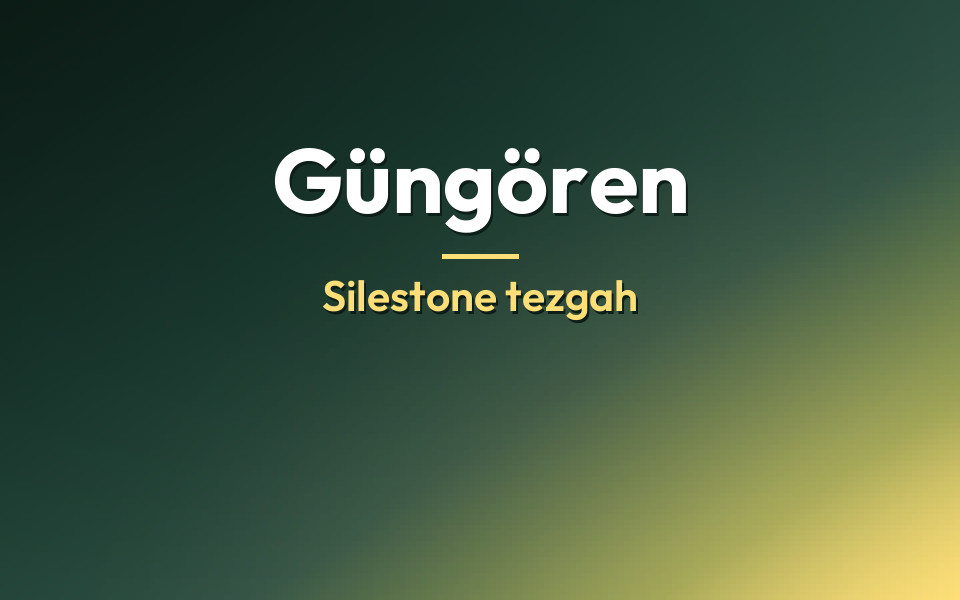 Güngören Silestone tezgah