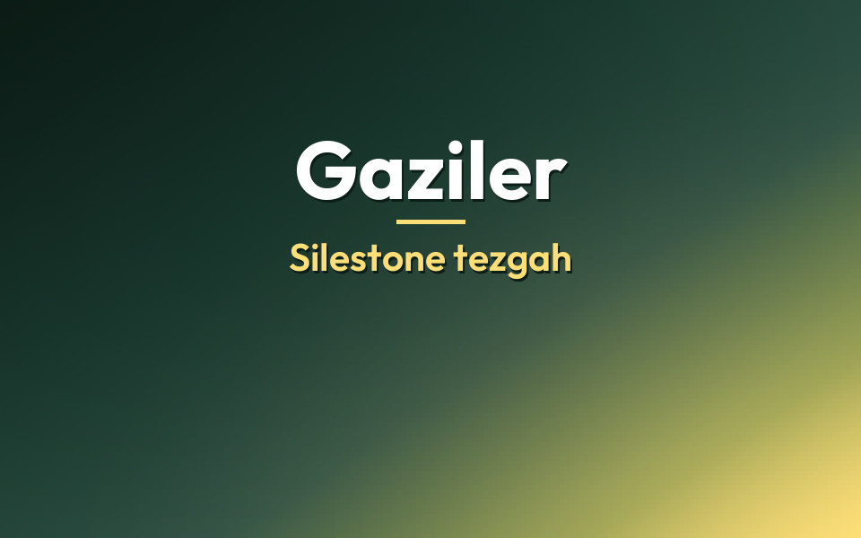 Gaziler Silestone tezgah