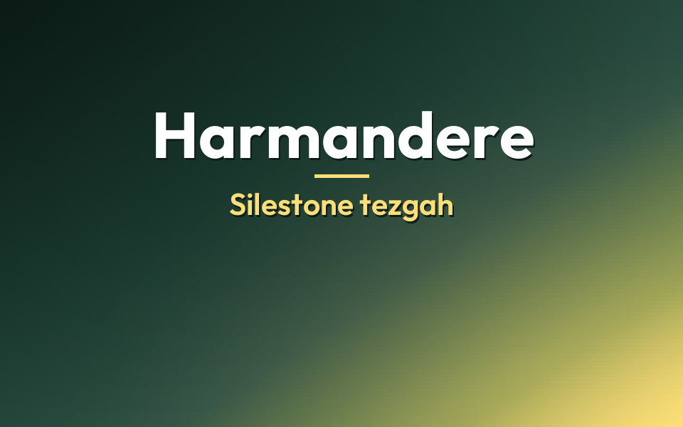 Harmandere Silestone tezgah