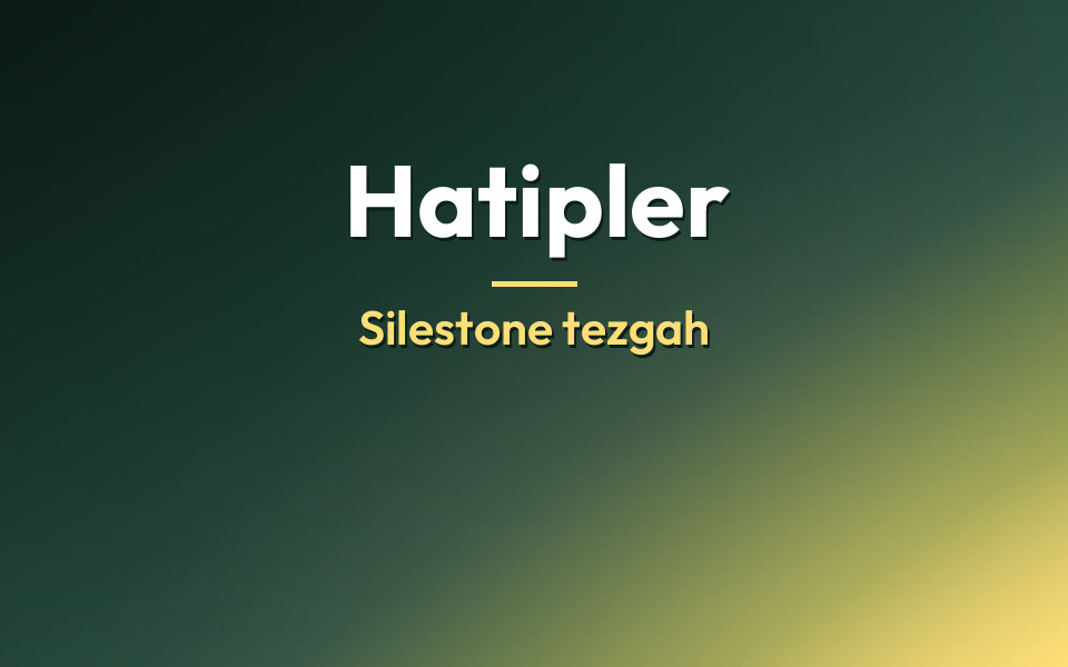 Hatipler Silestone tezgah