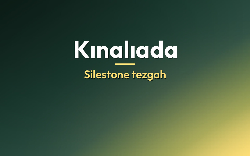 Kınalıada Silestone tezgah