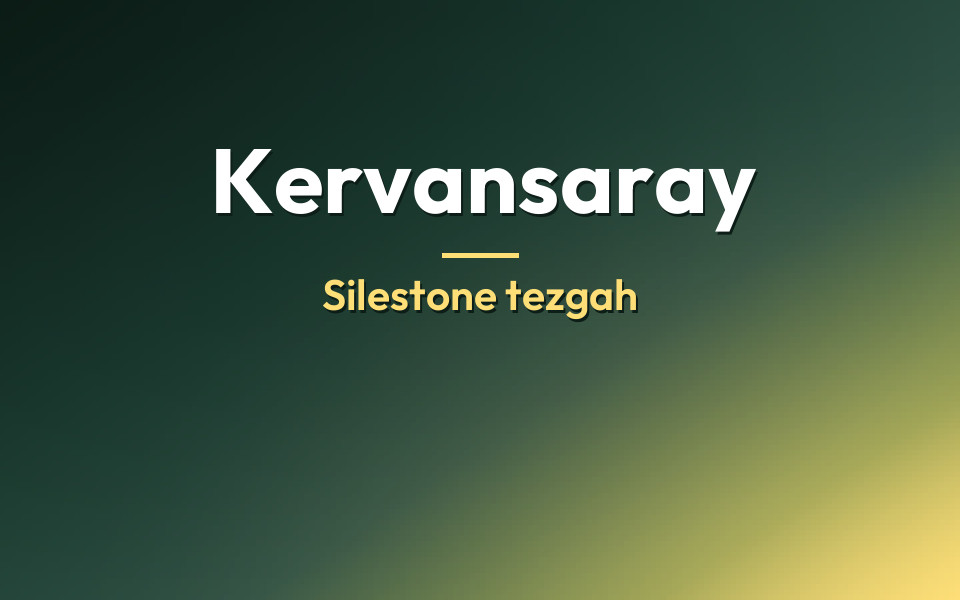 Kervansaray Silestone tezgah