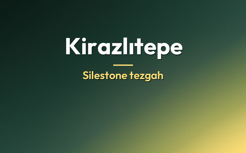 Kirazlıtepe Silestone tezgah