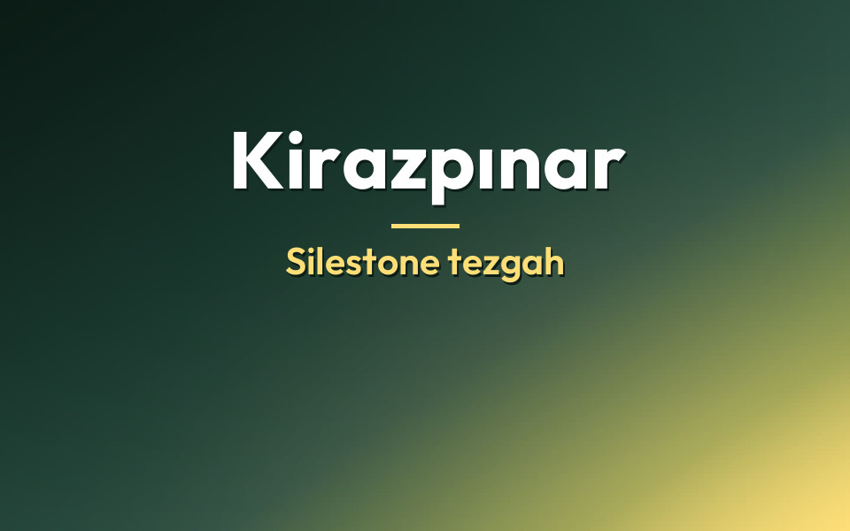Kirazpınar Silestone tezgah