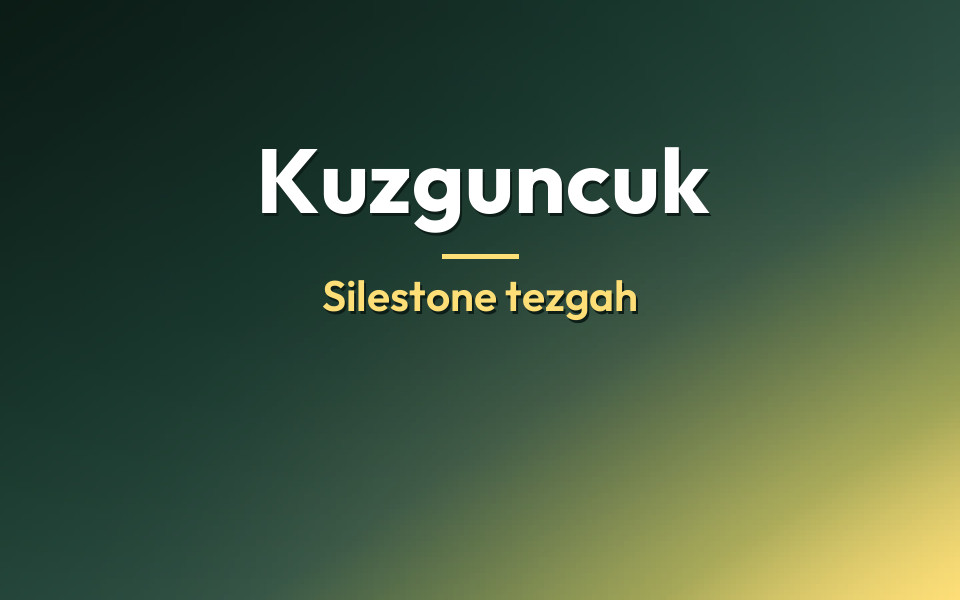 Kuzguncuk Silestone tezgah