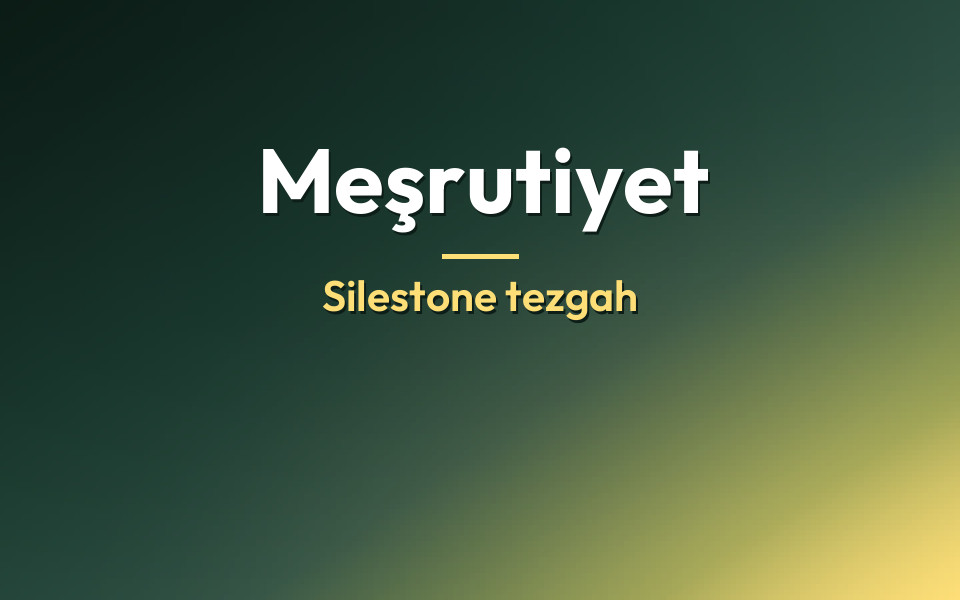 Meşrutiyet Silestone tezgah