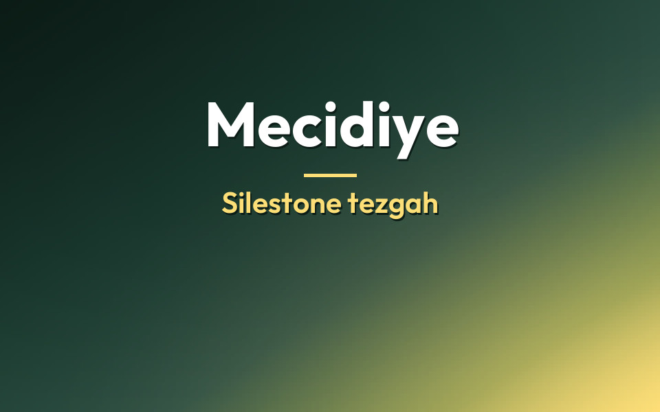 Mecidiye Silestone tezgah