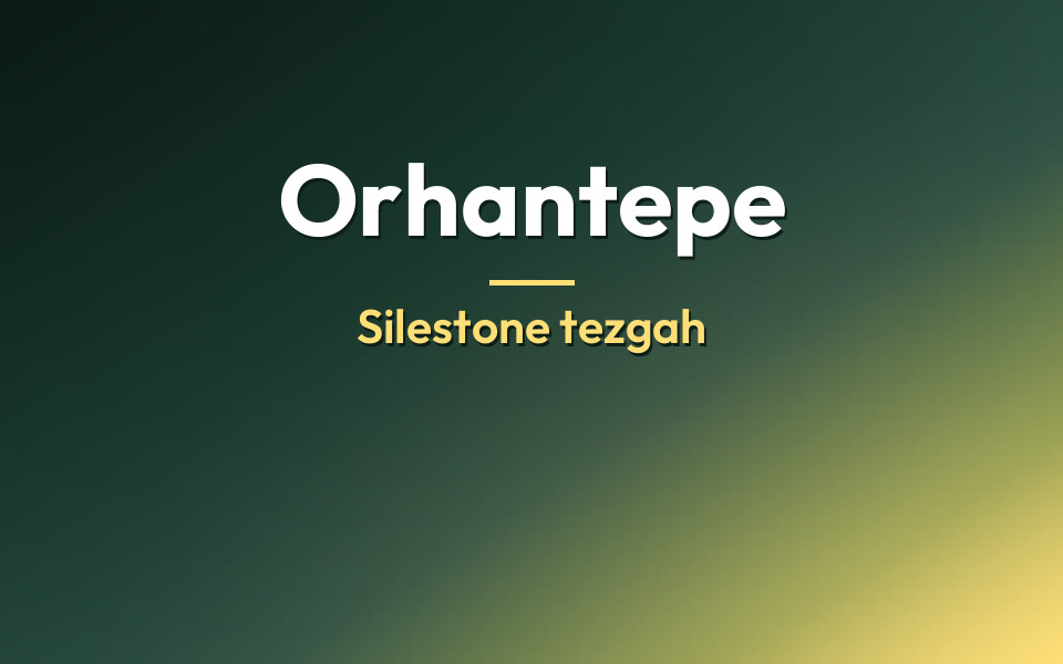 Orhantepe Silestone tezgah