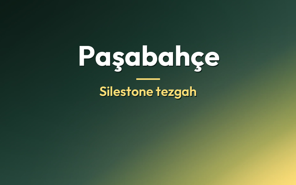 Paşabahçe Silestone tezgah