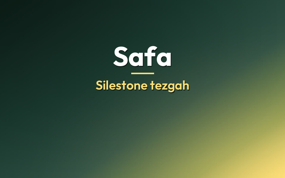 Safa Silestone tezgah