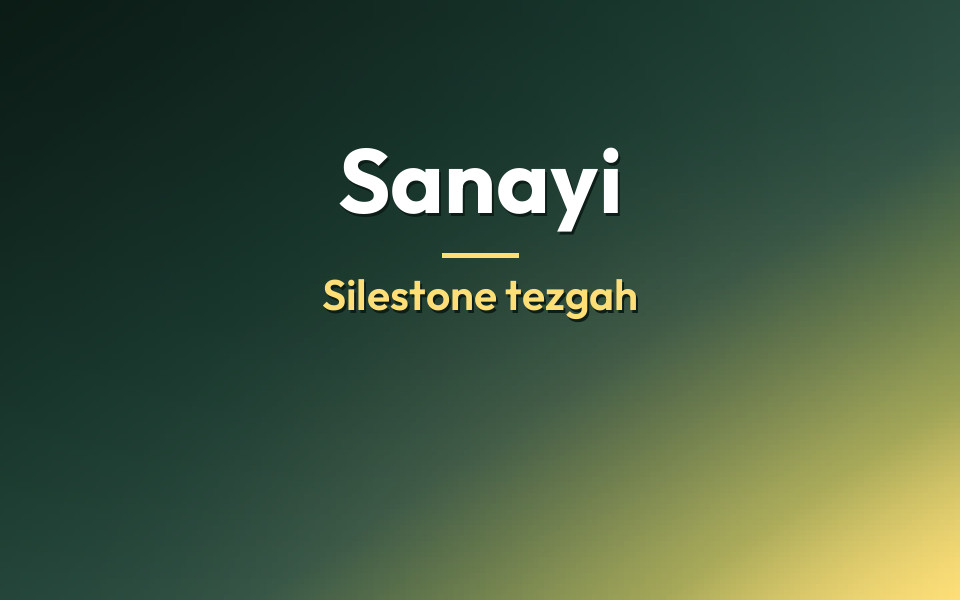 Sanayi Silestone tezgah