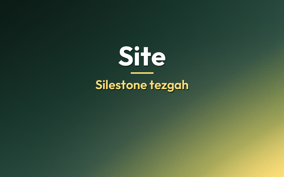 Site Silestone tezgah