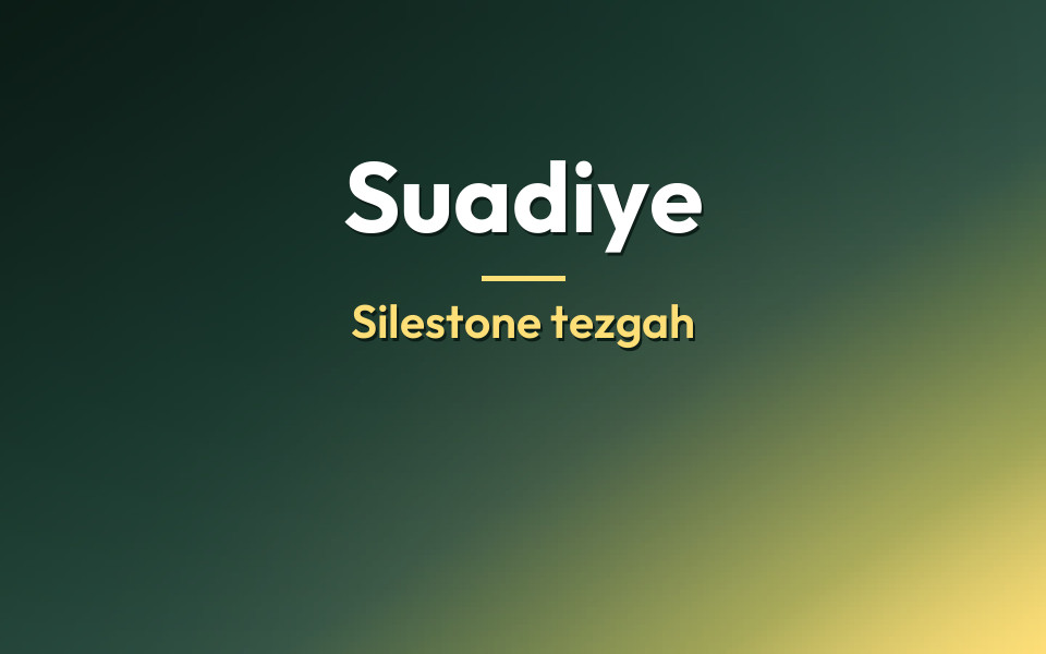 Suadiye Silestone tezgah