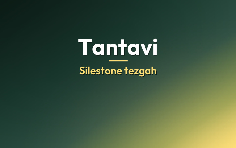Tantavi Silestone tezgah