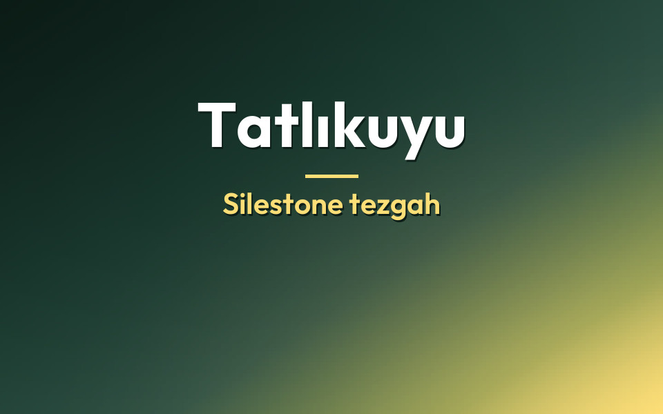 Tatlıkuyu Silestone tezgah