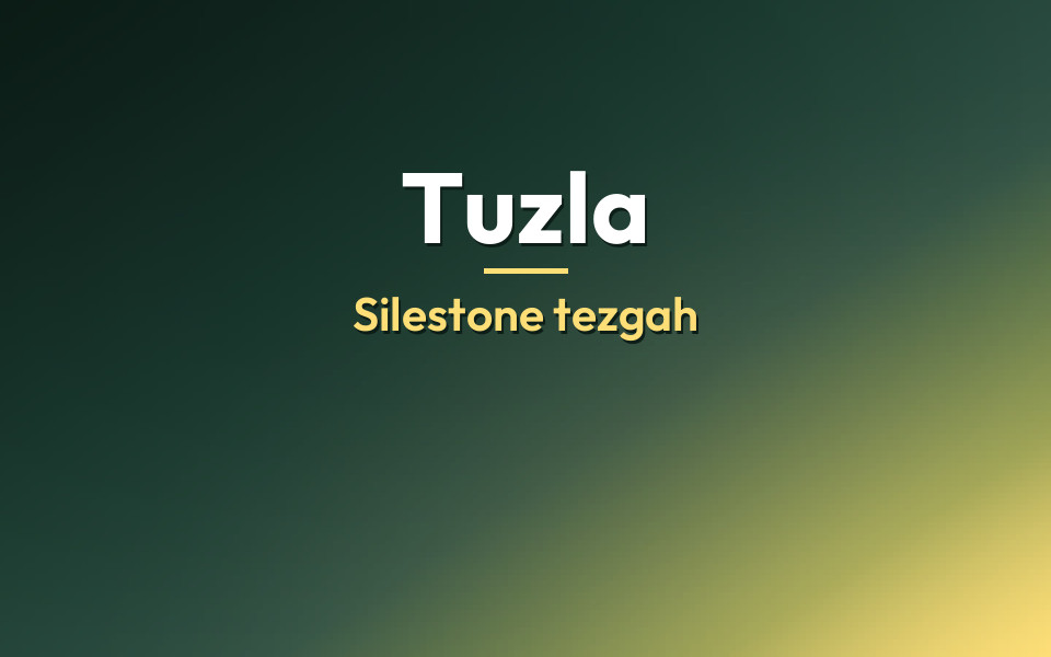 Tuzla Silestone tezgah