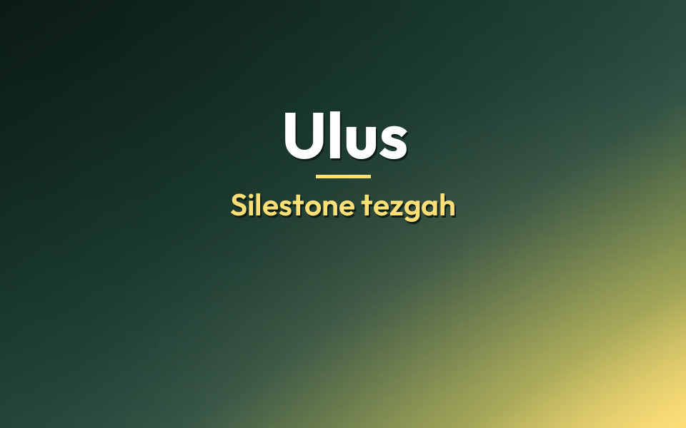 Ulus Silestone tezgah