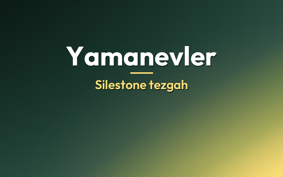 Yamanevler Silestone tezgah