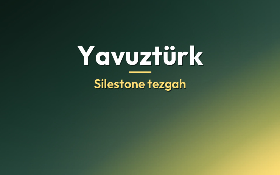Yavuztürk Silestone tezgah