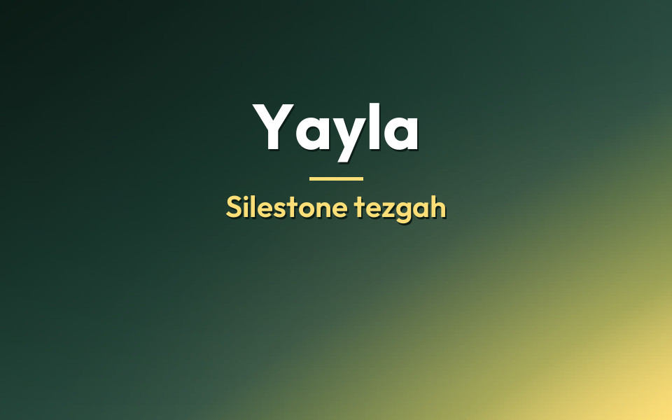 Yayla Silestone tezgah