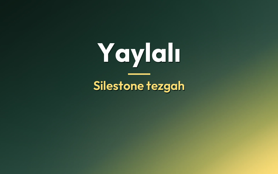 Yaylalı Silestone tezgah